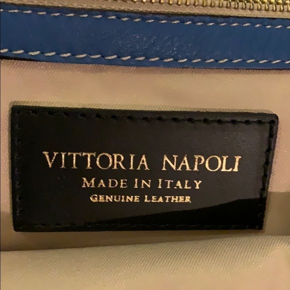 NWOT Vittoria Napoli made in Italy tote bag - Picture 4 of 5